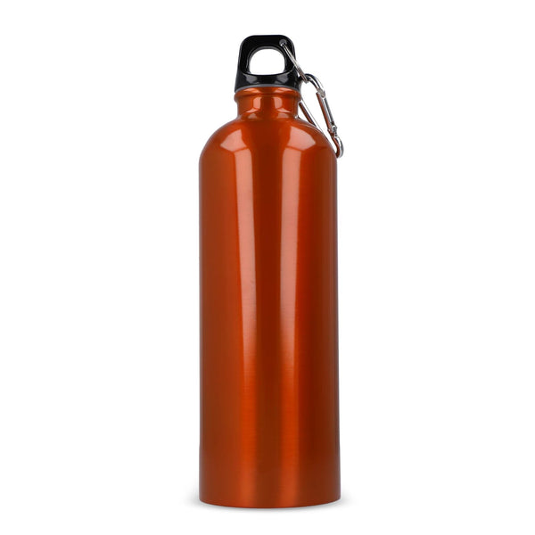 R-SS bottiglia a parete singola con moschettone 750ml - personalizzabile con logo