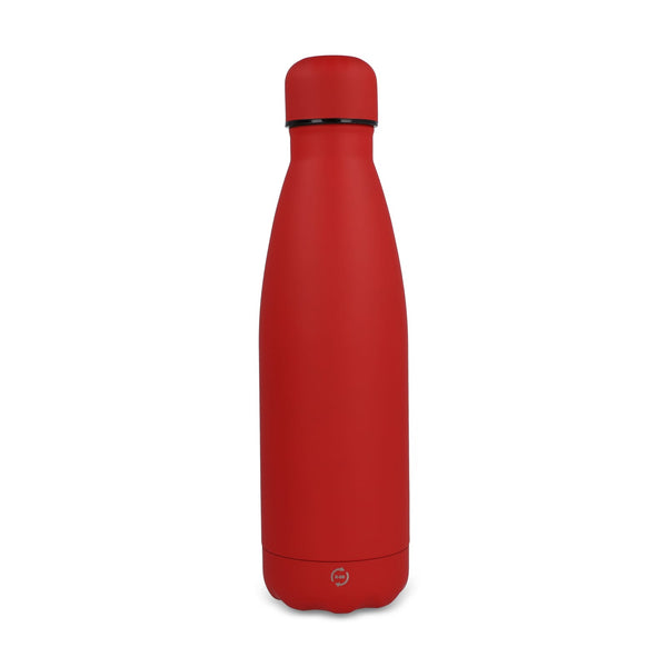 R-Swing soft touch 500ml Rosso - personalizzabile con logo