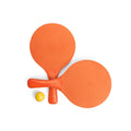 Racchette Spiaggia Faluk arancione - personalizzabile con logo