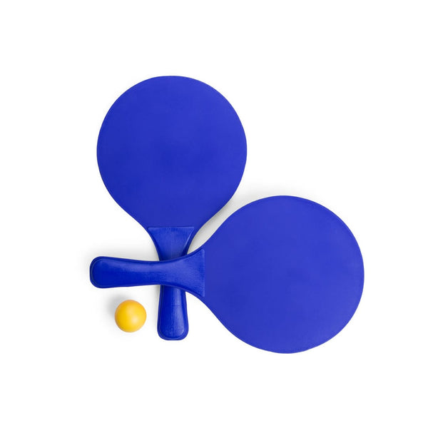 Racchette Spiaggia Faluk blu - personalizzabile con logo