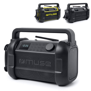 Radio da lavoro con bluetooth 20W con radio FM IP64 - personalizzabile con logo