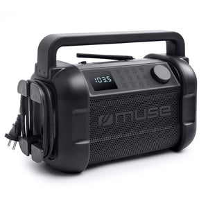 Radio da lavoro con bluetooth 20W con radio FM IP64 - personalizzabile con logo