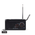 Radio multifunzione 4000mAh Nordic Drift Titan IPX4 nero - personalizzabile con logo