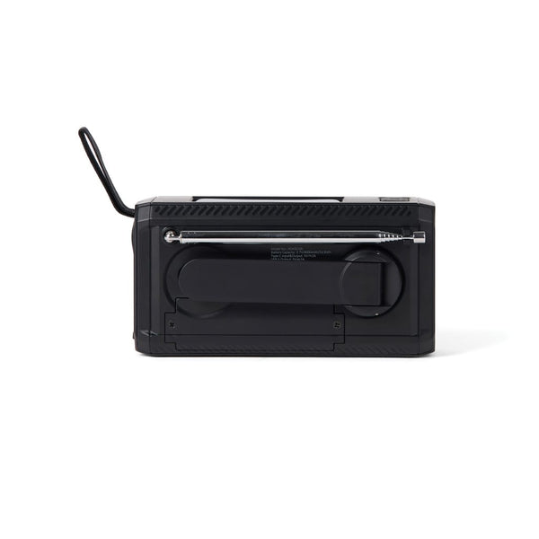 Radio multifunzione 4000mAh Nordic Drift Titan IPX4 nero - personalizzabile con logo