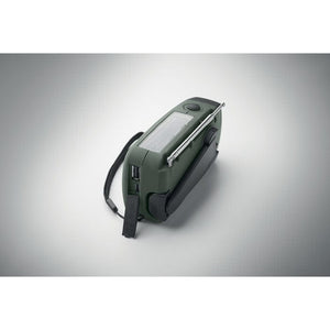 Radio portatile con torcia LED - personalizzabile con logo