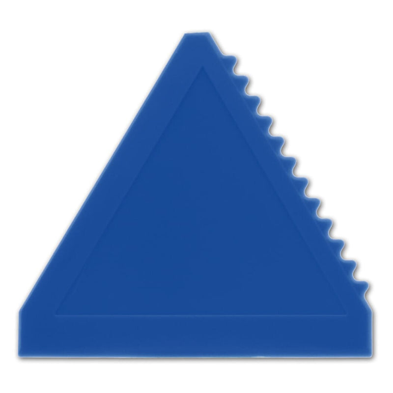 Raschiaghiaccio a triangolo Blu - personalizzabile con logo