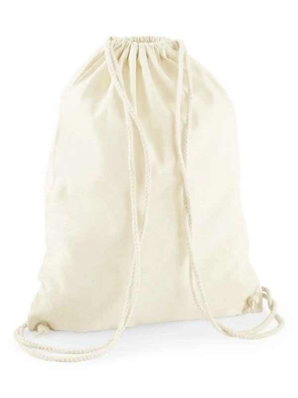 Recycled Cotton Gymsac - personalizzabile con logo