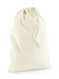 Recycled Cotton Stuff Bag XXS natural - personalizzabile con logo