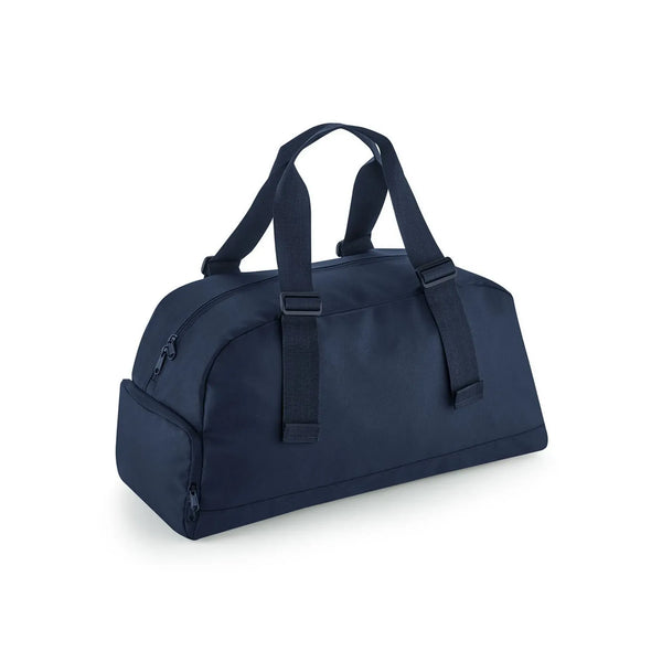 Recycled Essentials Holdall blu - personalizzabile con logo