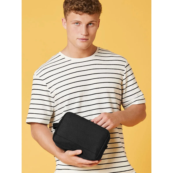 Recycled Essentials Wash Bag - personalizzabile con logo