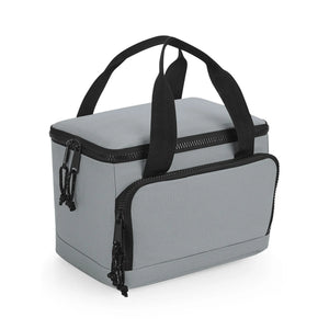 Recycled Large Cooler Shoulder Bag grigio - personalizzabile con logo