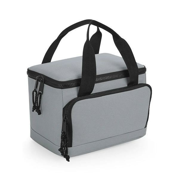 Recycled Mini Cooler Bag grigio - personalizzabile con logo