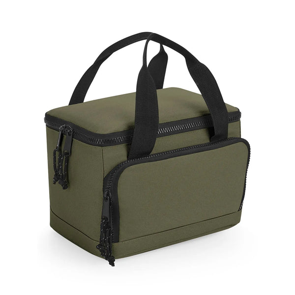 Recycled Mini Cooler Bag verde - personalizzabile con logo
