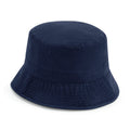 Recycled Polyester Bucket Hat blu navy - personalizzabile con logo