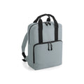 Recycled Twin Handle Cooler Backpack grigio - personalizzabile con logo
