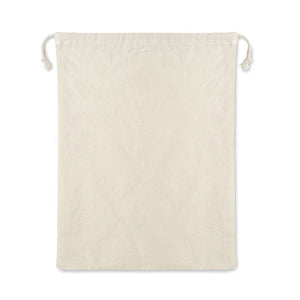 Rete in cotone riutilizzabile beige - personalizzabile con logo