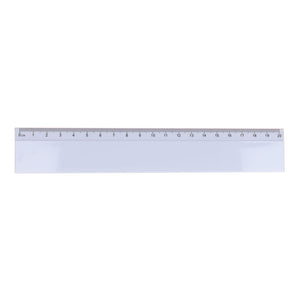 Righello 20cm Bianco - personalizzabile con logo