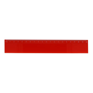 Righello 20cm Rosso - personalizzabile con logo