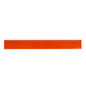 Righello 30cm Arancione - personalizzabile con logo