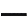Righello 30cm Nero - personalizzabile con logo