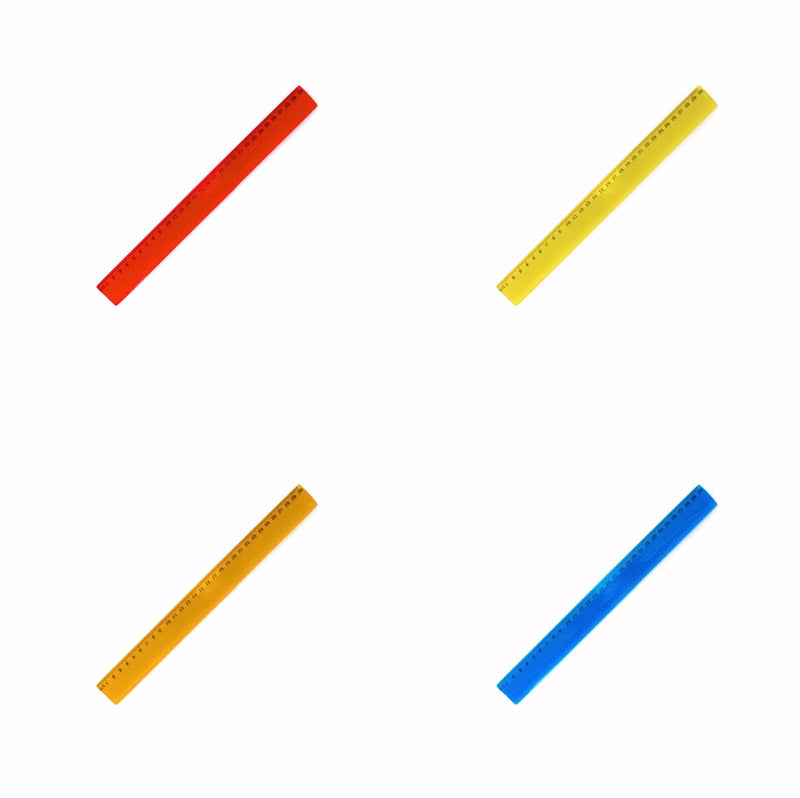 Righello Flexor Colore: rosso, giallo, blu, arancione €0.76 - 3055 ROJ
