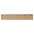 Righello in legno 20 cm natural - personalizzabile con logo