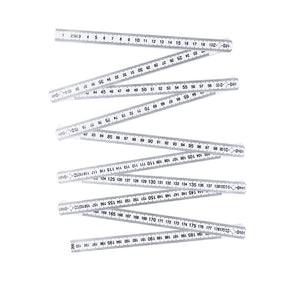 Righello Pebar bianco - personalizzabile con logo