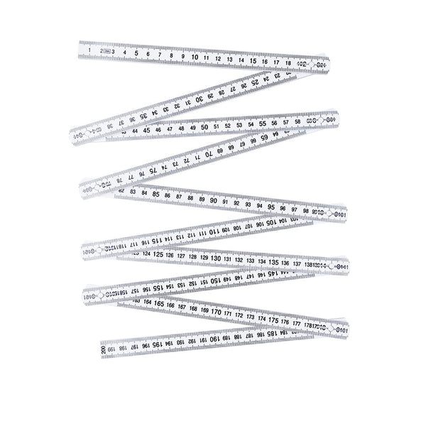 Righello Pebar bianco - personalizzabile con logo