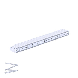 Righello Pebar bianco - personalizzabile con logo