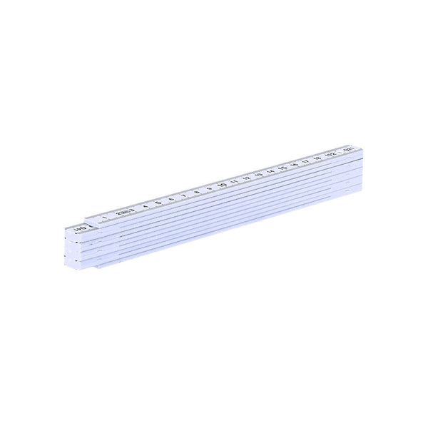 Righello Pebar bianco - personalizzabile con logo