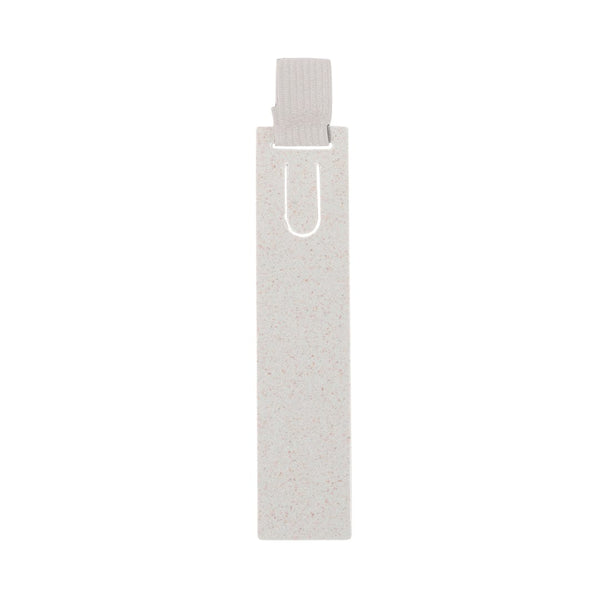 Righello Segnapagine Loiza natural - personalizzabile con logo
