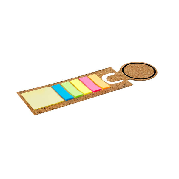 Righello Segnapagine Rusnik natural - personalizzabile con logo