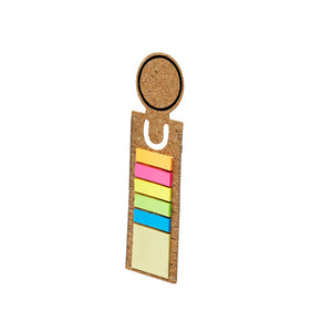 Righello Segnapagine Rusnik natural - personalizzabile con logo