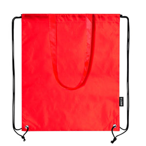 Sacca Borsa Falyan rosso - personalizzabile con logo