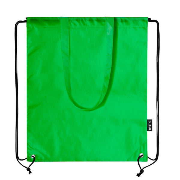 Sacca Borsa Falyan verde - personalizzabile con logo