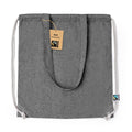 Sacca Borsa Riak Fairtrade nero - personalizzabile con logo