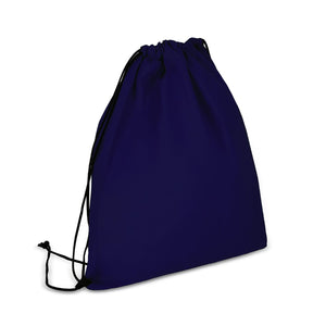 Sacca Coulisse in TNT riciclato 38 x 42 cm 75g/m² blu navy - personalizzabile con logo