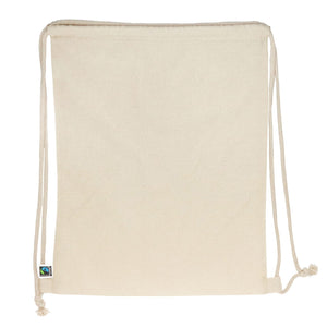 Sacca Fairtrade 140g natural beige - personalizzabile con logo