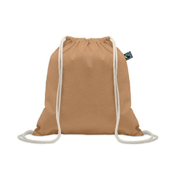 Sacca Fairtrade 180gr colorata bianco - personalizzabile con logo