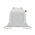 Sacca Fairtrade 180gr colorata Bianco - personalizzabile con logo