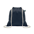 Sacca Fairtrade 180gr colorata Blu - personalizzabile con logo