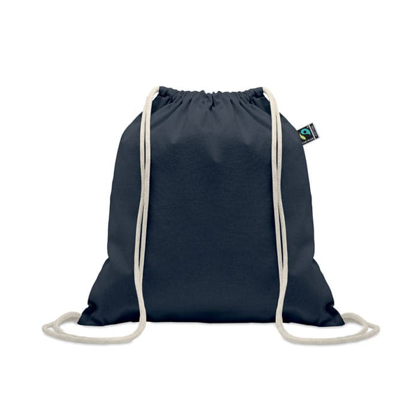 Sacca Fairtrade 180gr colorata Blu - personalizzabile con logo
