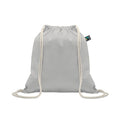 Sacca Fairtrade 180gr colorata Grigio - personalizzabile con logo