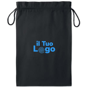 Sacca Grande Nero - personalizzabile con logo
