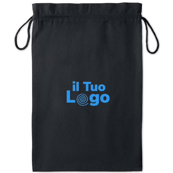 Sacca Grande Nero - personalizzabile con logo