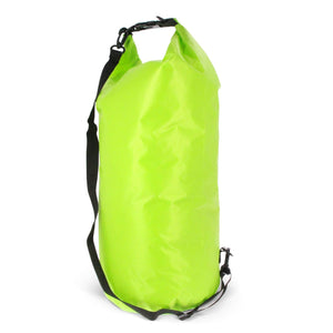 Sacca impermeabile ripstop 25L IPX6 verde - personalizzabile con logo