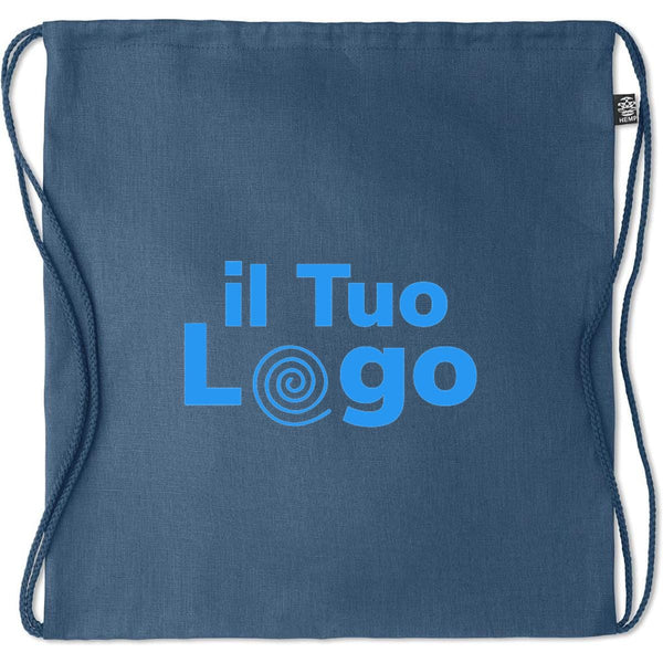 Sacca in 100% canapa - personalizzabile con logo