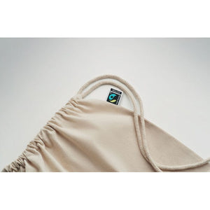 Sacca in cotone equosolidale beige - personalizzabile con logo
