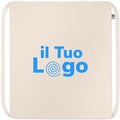 Sacca in cotone organico 140 g beige - personalizzabile con logo