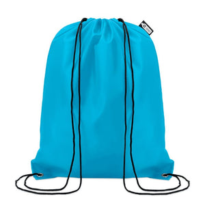 Sacca in RPET 190T Azzurro - personalizzabile con logo